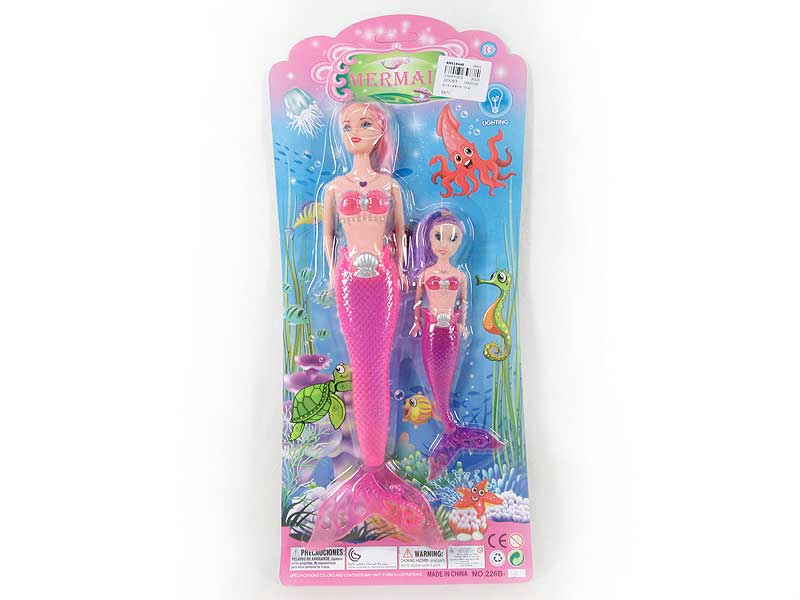 Mermaid W/L（2in1） toys
