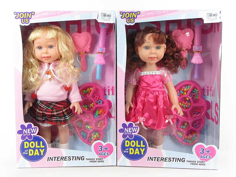 16inch Doll Set W/IC(2S) toys