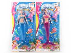 11.5inch Mermaid Set W/L(4C)