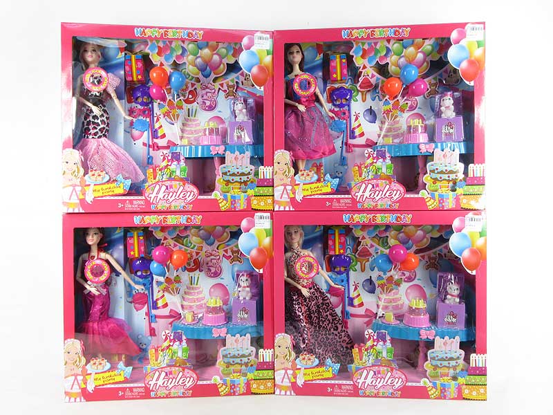 Doll Set W/L_M(4S) toys