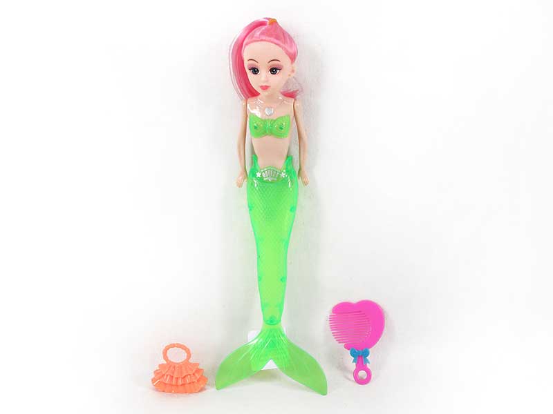 9inch Mermaid Set W/L(4C) toys