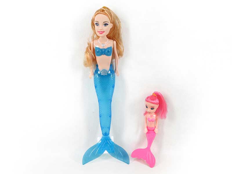 9inch Mermaid Set W/L(4C) toys