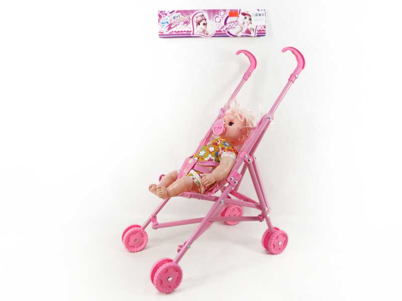 12inch Doll W/S & Go-Cart toys