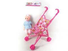 20inch Doll W/S & Go-cart