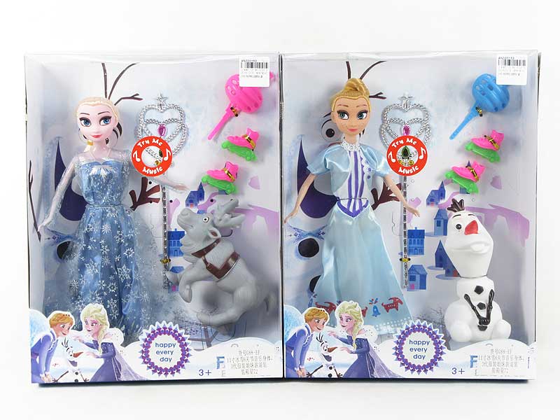 11inch Doll Set W/M(2S) toys