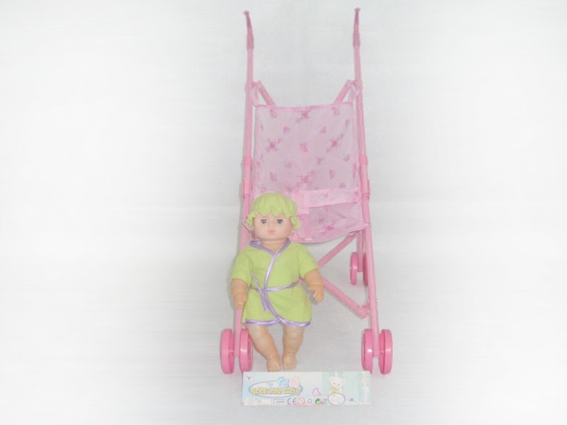 Doll W/IC & Baby-Car toys