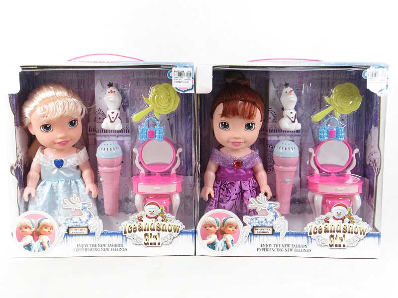 12inch Doll Set W/L_M(2S) toys