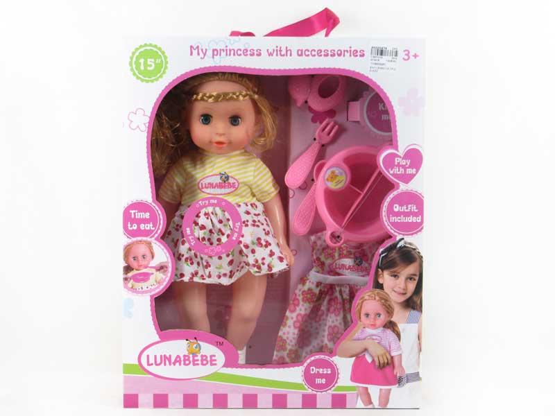 15inch Moppet Set W/IC toys