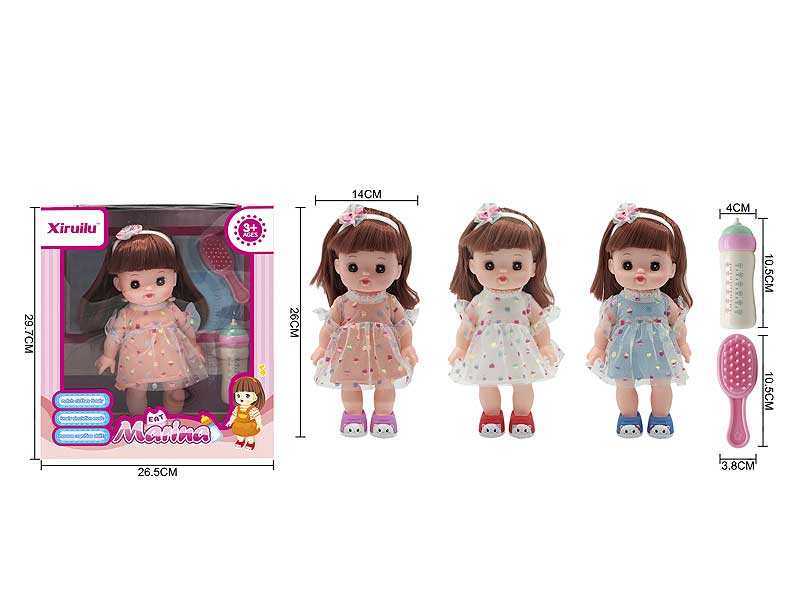 10inch Princess Marina Set W/IC(3C) toys