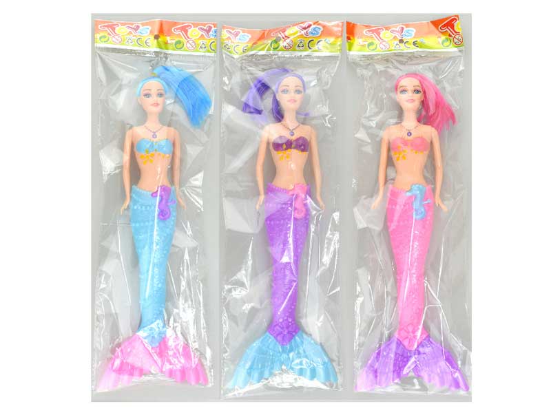 13inch Mermaid W/L(3C) toys