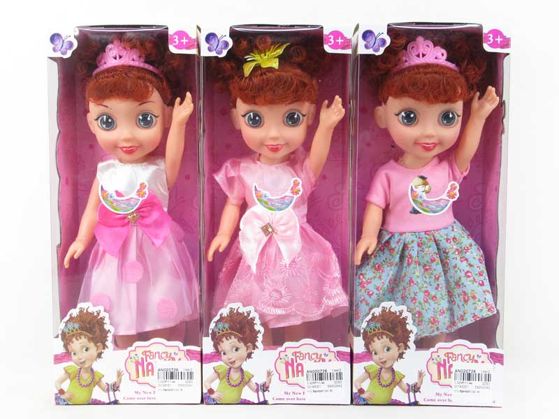 10inch Doll W/L_M(3S) toys