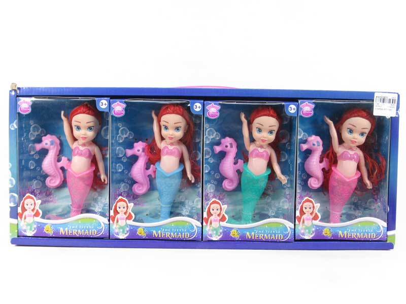 6inch Mermaid W/L(8in1) toys
