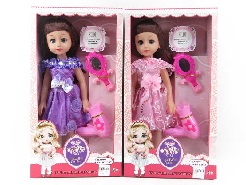 18inch Doll Set W/M(2S) toys