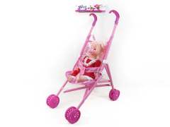 16inch Doll W/S & Go-Cart