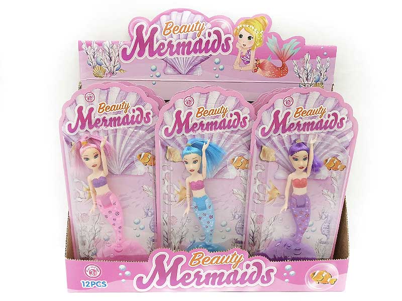 Mermaid W/L(12in1) toys