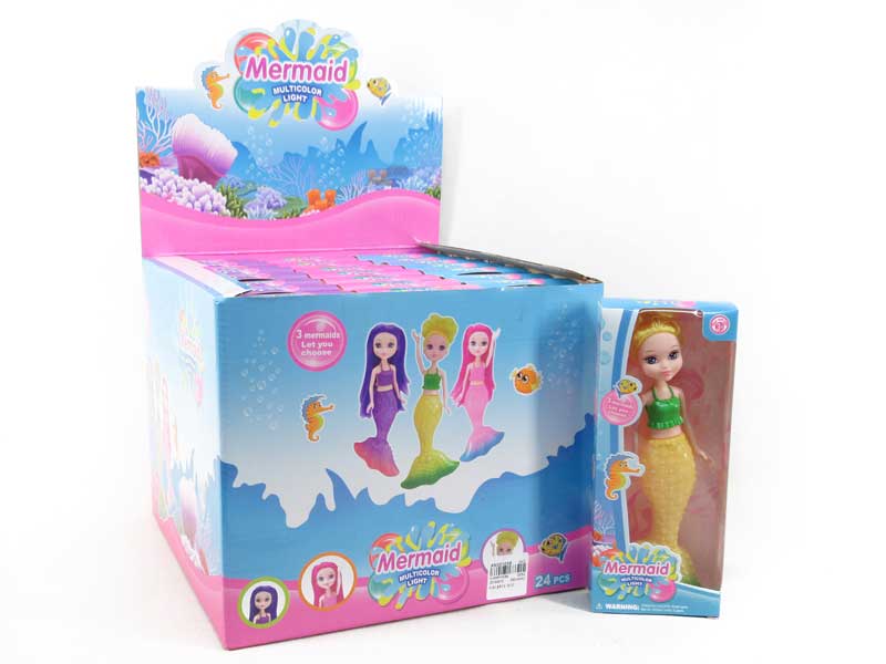 8inch Mermaid W/L(24PCS) toys