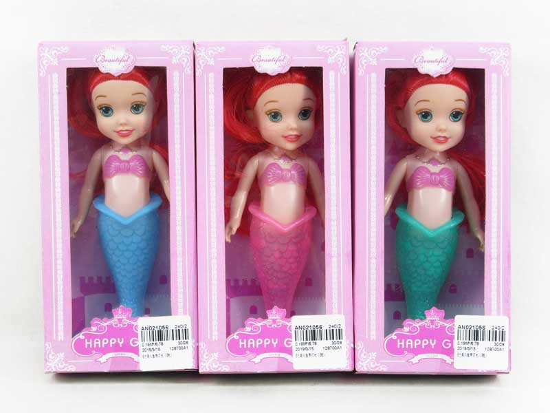 6inch Mermaid W/L(3C) toys