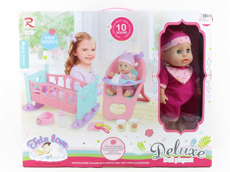 12inch Moppet Set W/IC toys