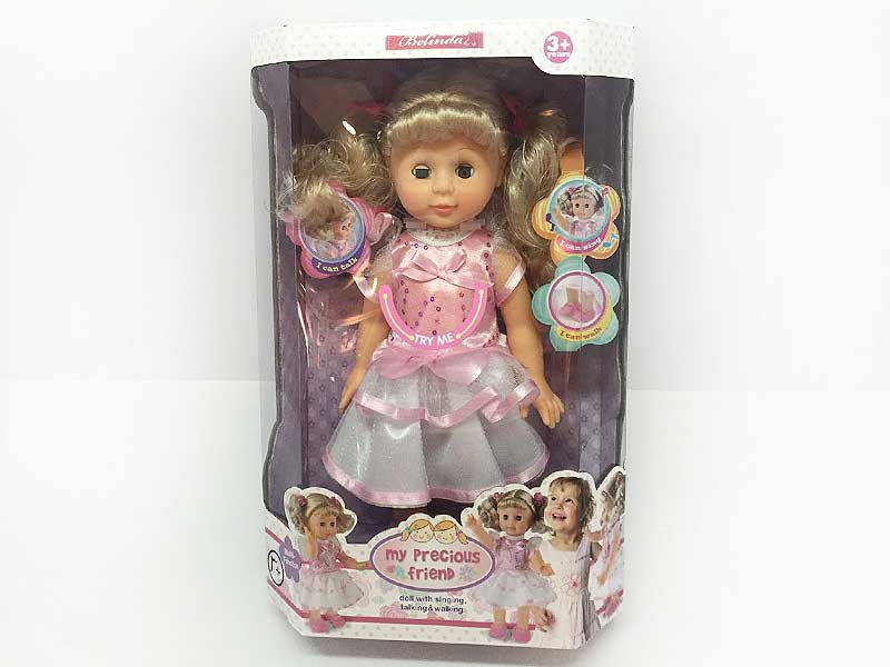 13inch B/O Walking Doll W/IC toys