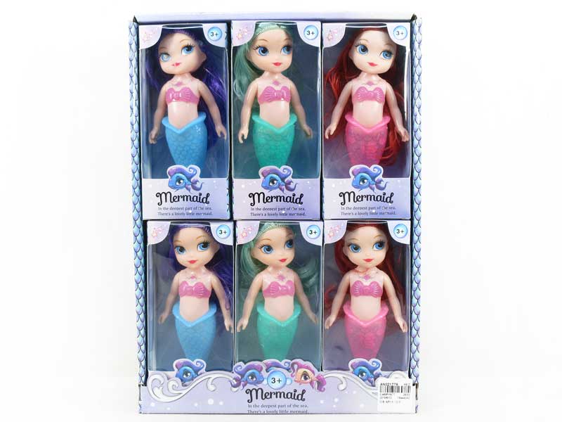 6inch Mermaid W/L(12in1) toys