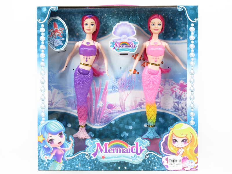 11inch Mermaid W/L(2in1) toys