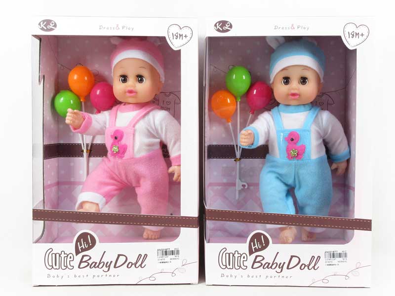 12inch Doll Set W/M(2C) toys