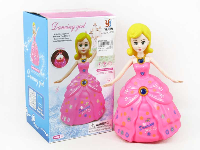 B/O Dancing Princess W/L_M(2C) toys
