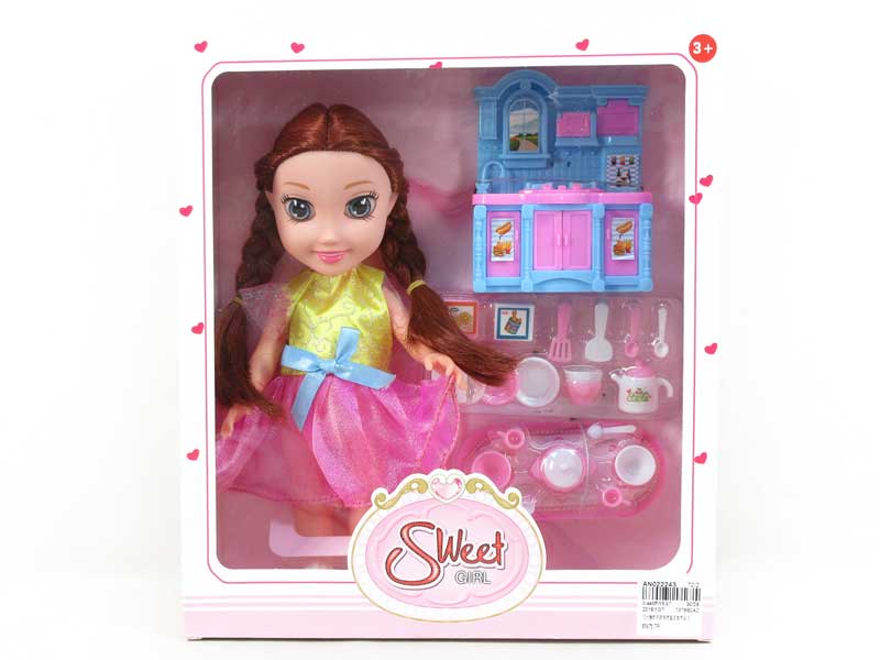10inch Doll Set W/M toys