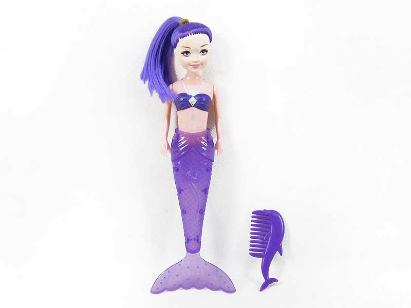 19.5cm Mermaid Set W/L(4C) toys