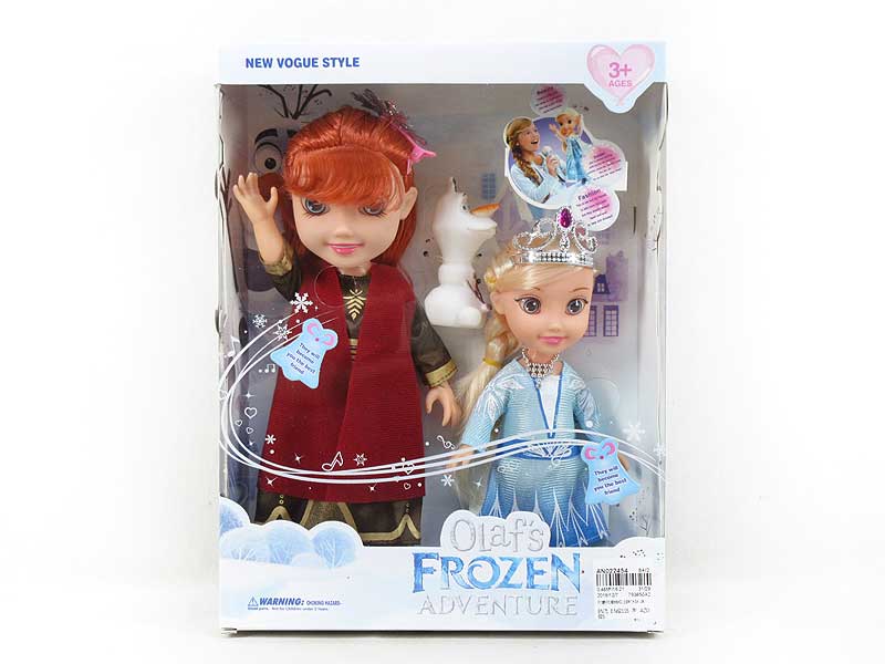 10inch Doll Set W/M(2S) toys