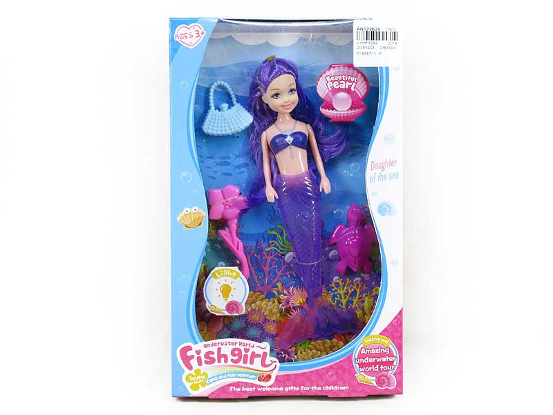 Mermaid Set W/L(4C) toys