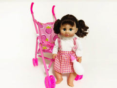 18inch Doll Set W/IC & Go-cart