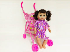 18inch Doll Set W/IC & Go-cart