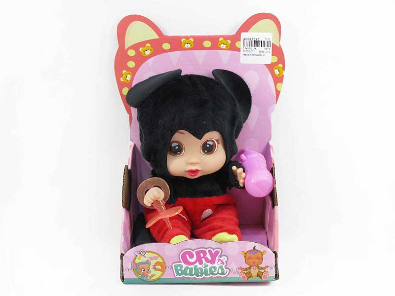 8inch Cry Doll W/M(2S) toys