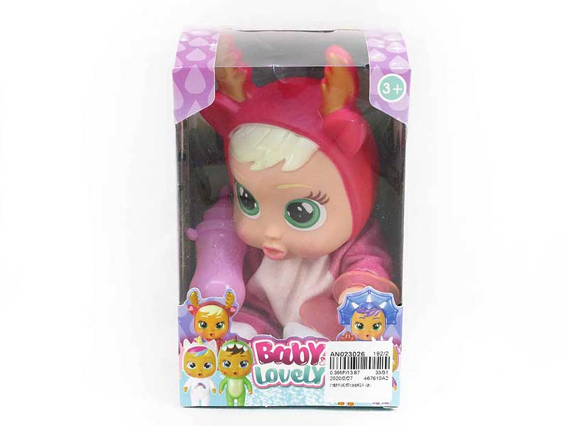 8inch Cry Doll W/M toys