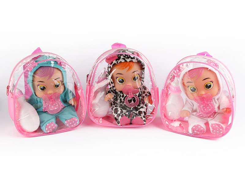 8inch Doll Set W/M(3S) toys
