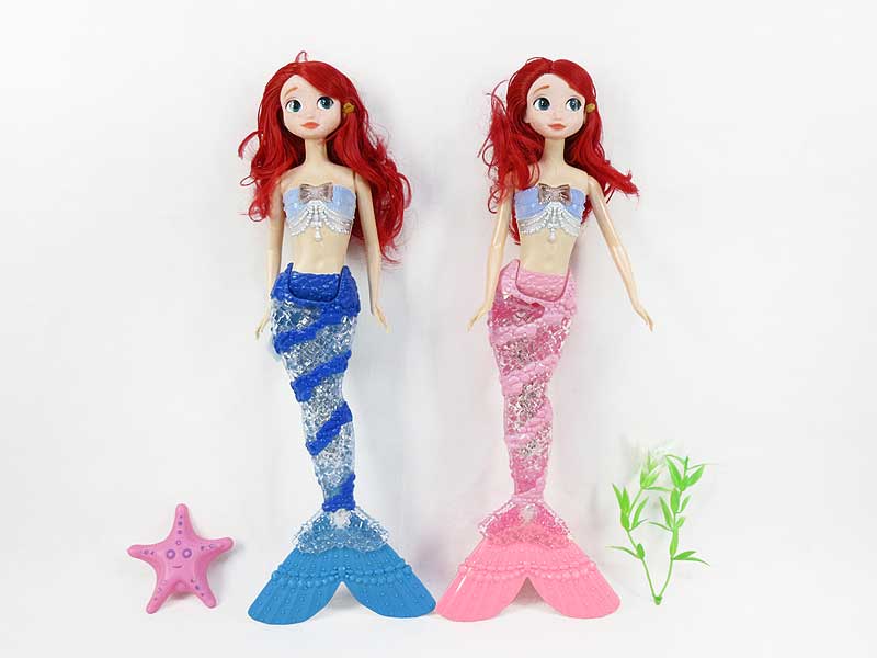 11inch Mermaid Set W/L_M(2in1) toys