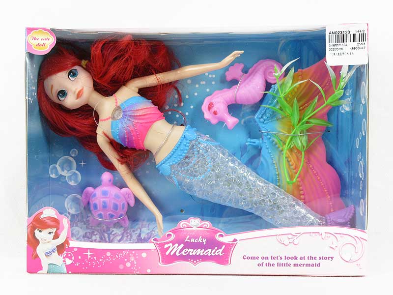 11inch Mermaid Set W/L_M toys