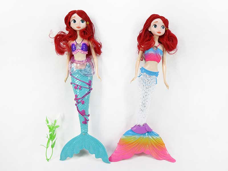 11inch Mermaid Set W/L_M(2in1) toys