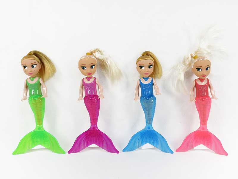 6inch Mermaid W/L(4C) toys