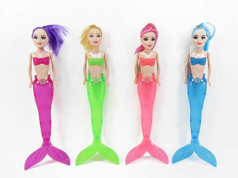 11inch Mermaid W/L(4in1) toys
