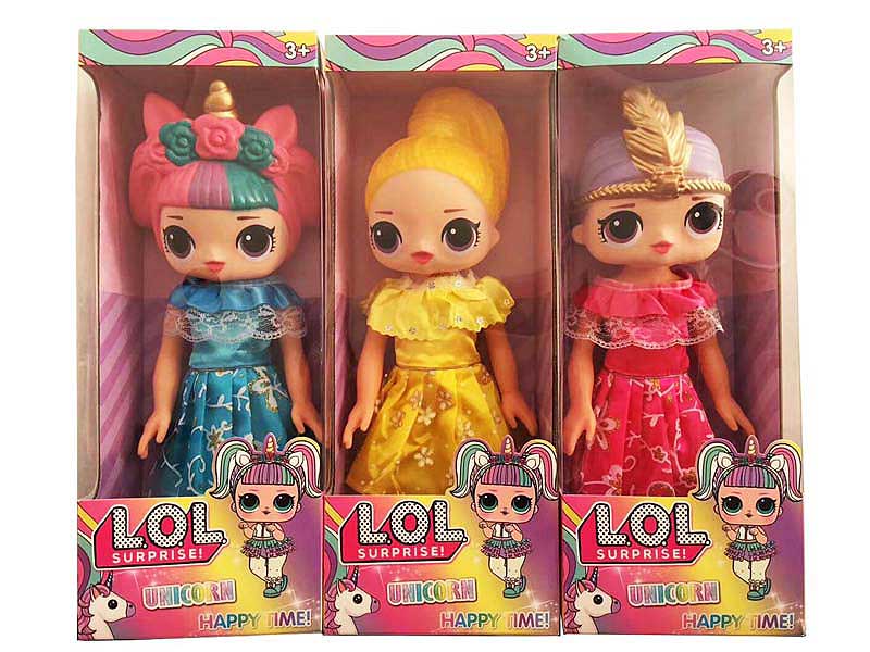 16inch Doll Set W/L_M(3S) toys