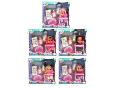 9inch Crying Baby Set WIC(5S)