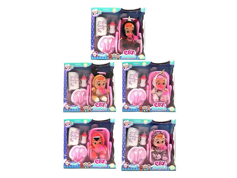 9inch Crying Baby Set WIC(5S) toys