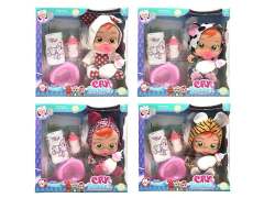 9inch Crying Baby Set WIC(4S) toys