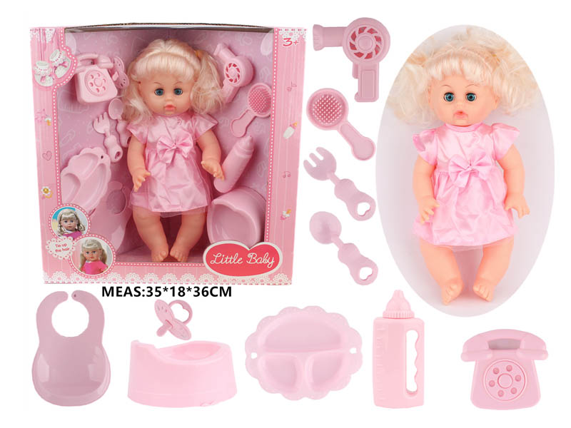 16inch Moppet Set W/IC toys