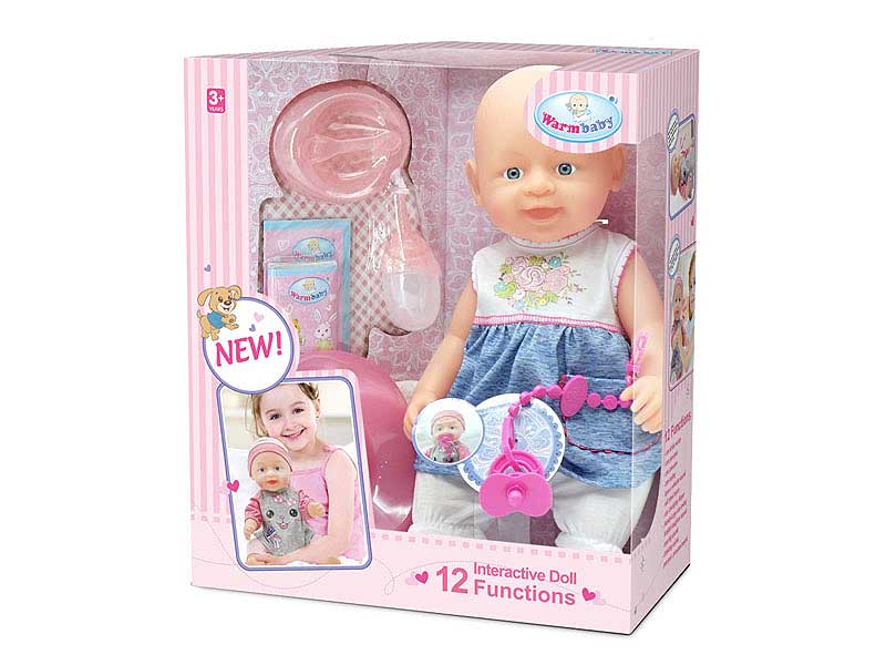 16inch Touch Interactive Doll W/IC toys