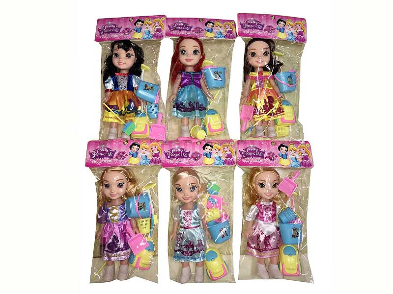 10inch Doll Set W/IC(6S) toys