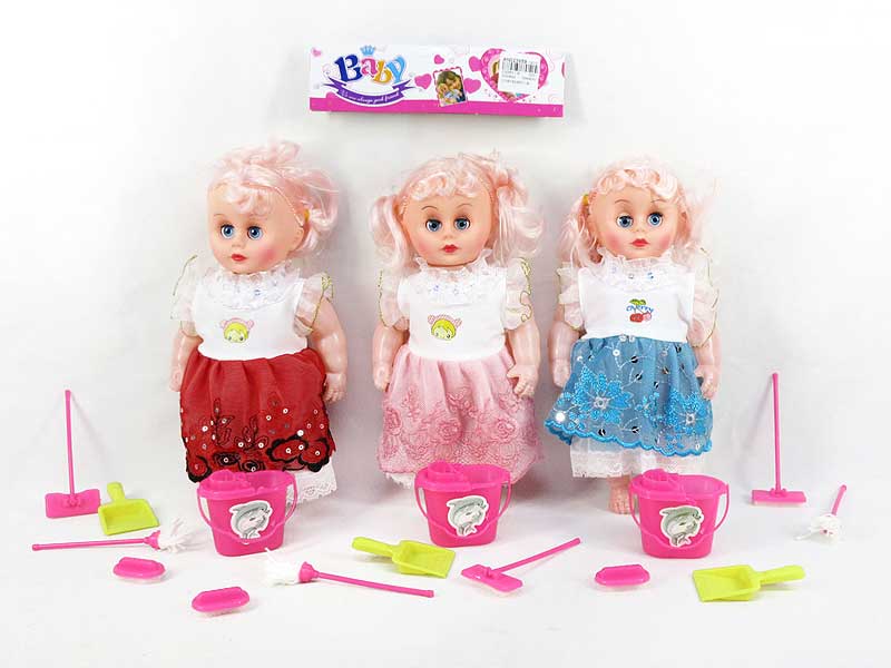 12inch Doll Set W/IC(3S) toys