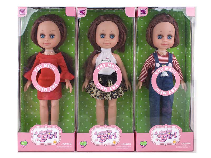 13inch Doll W/L_M(3S) toys